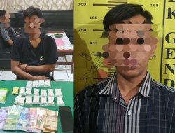 Polsek Gending Tangkap Dua Pengedar Pil Okerbaya